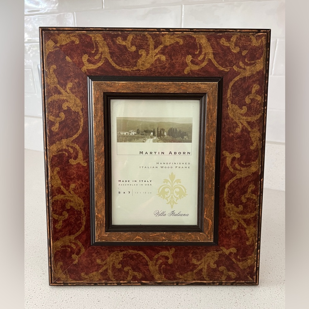 Martin Aborn 5x7 Italian Made Picture Frame